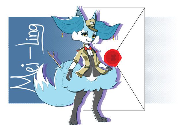 Art Trade with MrNeo; Mei-Ling